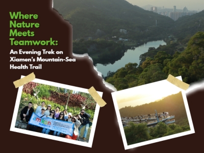 Where Nature Meets Teamwork: An Evening Trek on Xiamen’s Mountain-Sea Health Trail